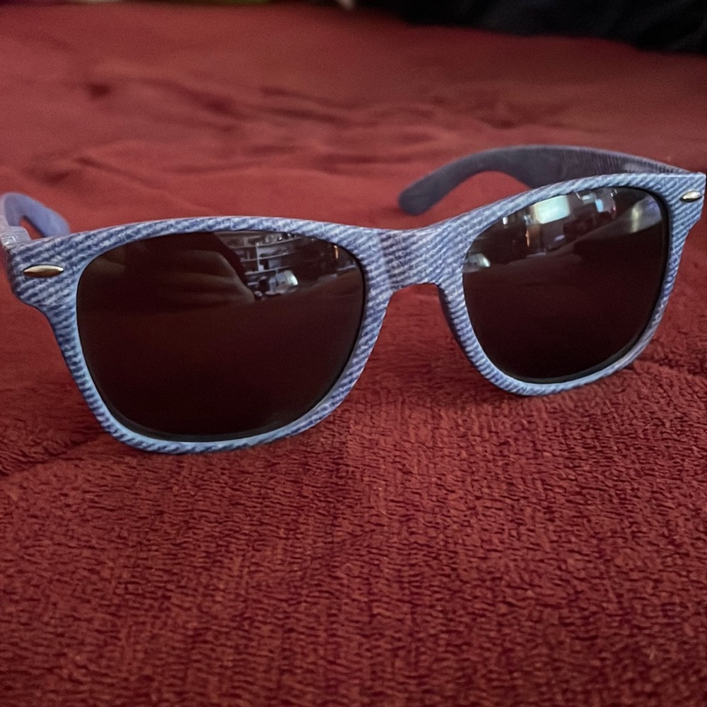 Piranha Sunglasses with Denim Jean Print